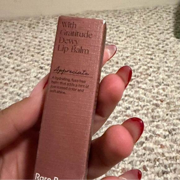 NEW Rare Beauty "Appreciate" With Gratitude Dewy Lip Balm Lipstick - Picture 5 of 7
